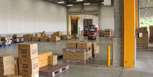 荷捌き場の写真