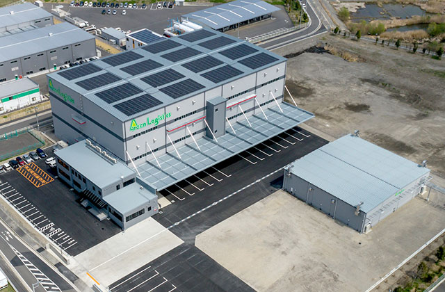 埼玉物流センター上から見た写真2