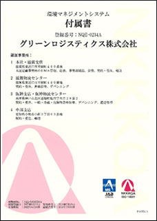 iso14001附属書